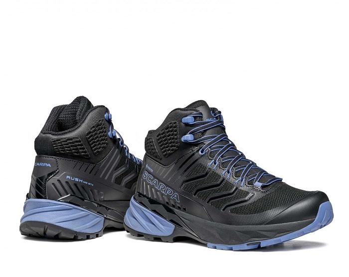 Scarpa Rush Mid Gtx Női Túrabakancs Fekete Kék GH4156972
